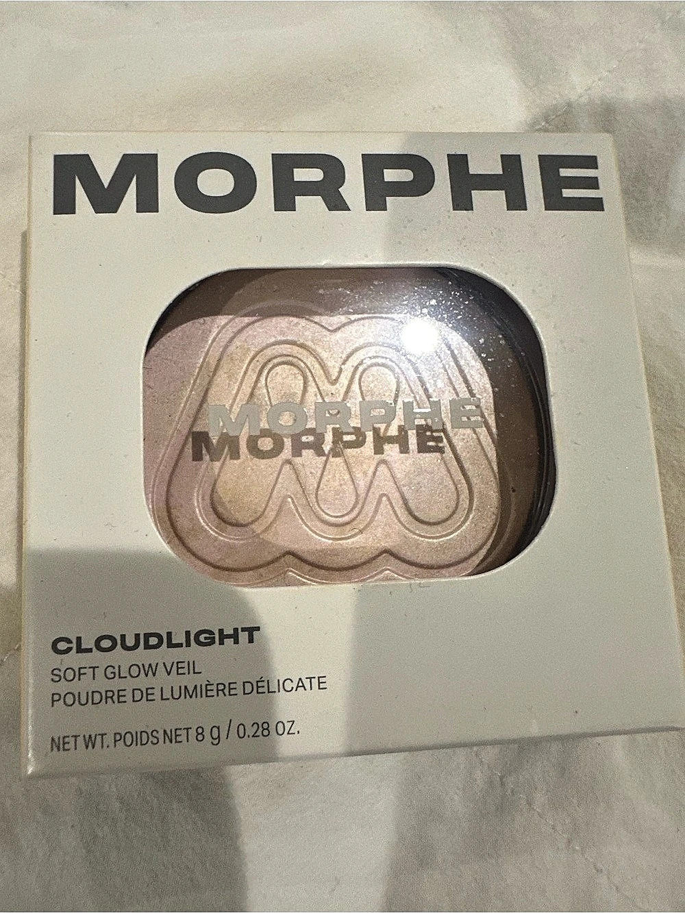 Morphe Cloudlight Soft Glow Veil Highlighter in Pink NWT